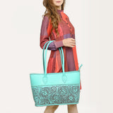 American Darling Tote Hand Tooled Genuine Leather Western Women Bag Handbag Purse | Travel Bags College Casual