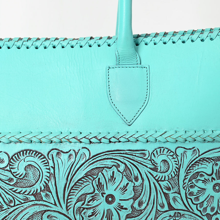 American Darling Tote Hand Tooled Genuine Leather Western Women Bag Handbag Purse | Travel Bags College Casual