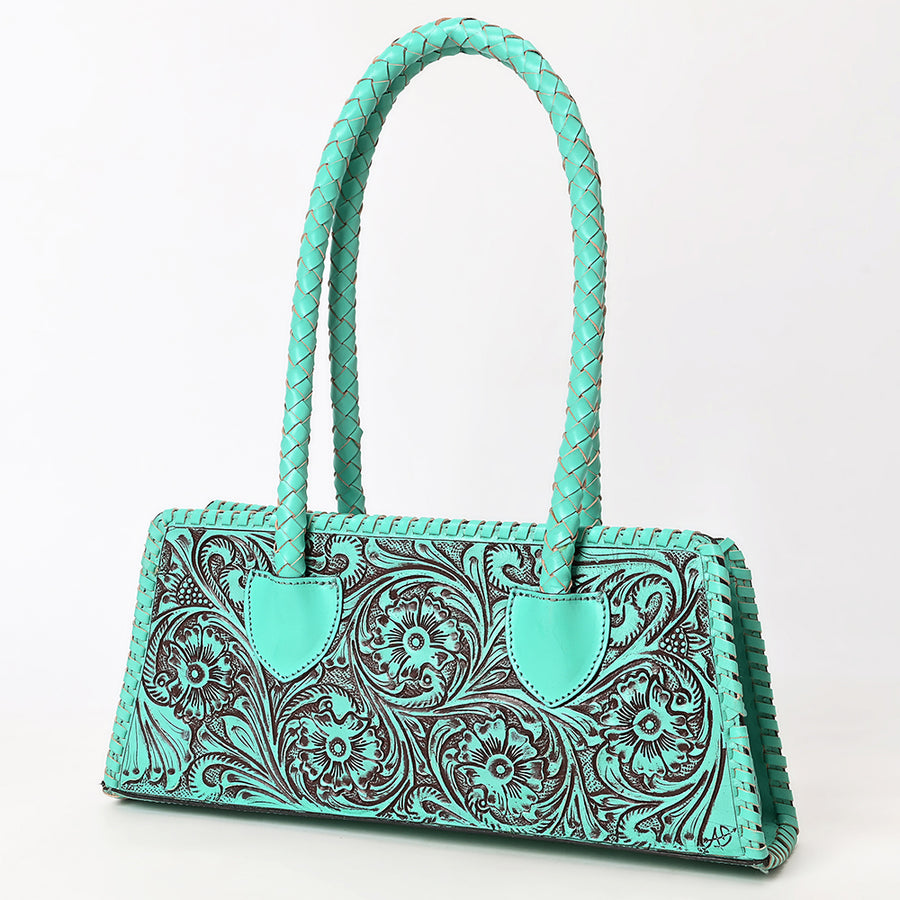 American Darling Clutch Hand Tooled Genuine Leather Western Women Bag Handbag Purse | Purses for - Uhorse