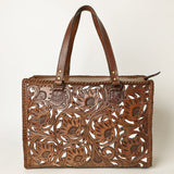 OHLAY KBG322A TOTE Hand Tooled Genuine Leather women bag western handbag purse