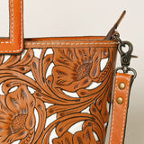 OHLAY KBG324B TOTE Hand Tooled Genuine Leather women bag western handbag purse