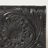 OHLAY WALLET Hand Tooled  Genuine Leather women bag western handbag purse