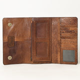 OHLAY WALLET Hand Tooled Genuine Leather women bag western handbag