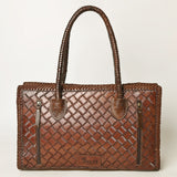 OHLAY KBG319B TOTE Hand Tooled Genuine Leather women bag western handbag purse