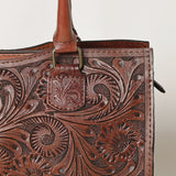 OHLAY KBG334B TOTE Hand Tooled Genuine Leather women bag western handbag purse