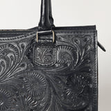 OHLAY KBG334 TOTE Hand Tooled Genuine Leather women bag western handbag purse