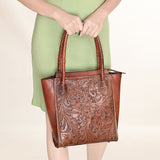 OHLAY KBG338A TOTE Hand Tooled Genuine Leather women bag western handbag purse