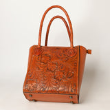 OHLAY KBG338B TOTE Hand Tooled Genuine Leather women bag western handbag purse