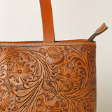 OHLAY KBG341 TOTE Hand Tooled Genuine Leather women bag western handbag purse