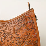 OHLAY KBG342 Cross Body Hand Tooled Genuine Leather women bag western handbag purse