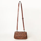 OHLAY Wallet Hand Tooled Genuine Leather Women Bag Western Handbag Purse | Womens Handbags |Leather Belt for Summer