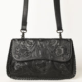 OHLAY Wallet Hand Tooled Genuine Leather Women Bag Western Handbag Purse | Womens Handbags |Leather Belt for Summer