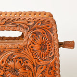 OHLAY WALLET Hand Tooled  Genuine Leather women bag western handbag purse