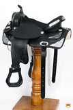 Hilason Western Horse Treeless Trail Barrel American Leather Saddle