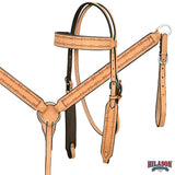 HILASON Western Horse Saddle American Leather Ranch Roping Trail Tan | Hand Tooled Wade & For Horses