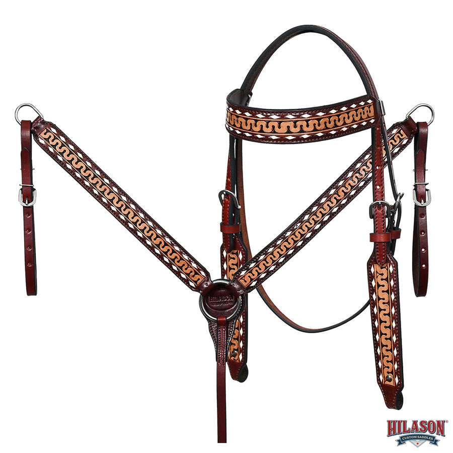 HILASON Western Horse Saddle American Leather Ranch Roping Dark Brown | Hand Tooled Wade & For Horses