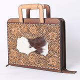 American Darling Briefcase Hand Tooled Genuine Leather Women Bag Western Handbag Purse