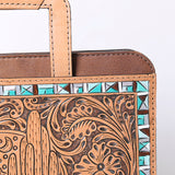 American Darling Briefcase Hand Tooled Genuine Leather Women Bag Western Handbag Purse