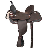 Hilason Horse Trail Pleasure Endurance Synthetic Saddle Brown - Uhorse