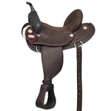 Hilason Horse Trail Pleasure Endurance Synthetic Saddle Brown - Uhorse