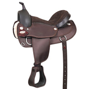 Hilason Flex Tree Western Horse Saddle Cordura Synthetic Trail & Pleasure
