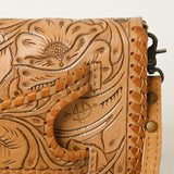 American Darling Clutch Hand Tooled Genuine Leather Women Bag Western Handbag Purse