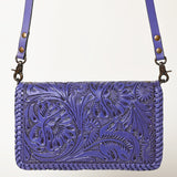 American Darling Clutch Hand Tooled Genuine Leather Women Bag Western Handbag Purse