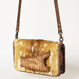 American Darling Clutch Hand Tooled Genuine Leather Women Bag Western Handbag Purse