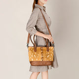 American Darling ADBG1230 Hair-On Genuine Leather Women Bag Western Handbag Purse