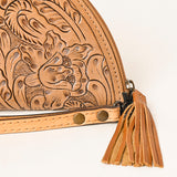American Darling Clutch Hand Tooled Genuine Leather Women Bag Western Handbag Purse
