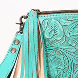 American Darling Hand Tooled Genuine Leather Women Bag Western Handbag Purse