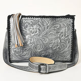American Darling Hand Tooled Genuine Leather Women Bag Western Handbag Purse