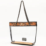 American Darling ADBG1238 Tote Hand Tooled Genuine Leather women bag western handbag purse