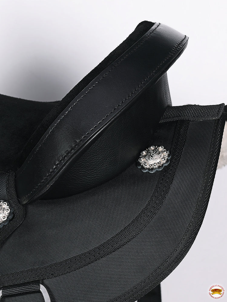 HILASON Flex Tree Western Horse Saddle Cordura Synthetic Trail & Pleasure | for Horses