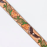 American Darling ADBLF160-L Beautifully Hand Tooled Genuine American Leather Belt Men and  Women