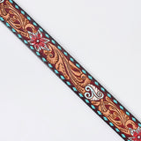 American Darling ADBLF170-M Beautifully Hand Tooled Genuine American Leather Belt Men and  Women