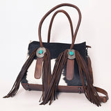 American Darling ADBG1091A Tote Hair-On Genuine Leather women bag western handbag purse