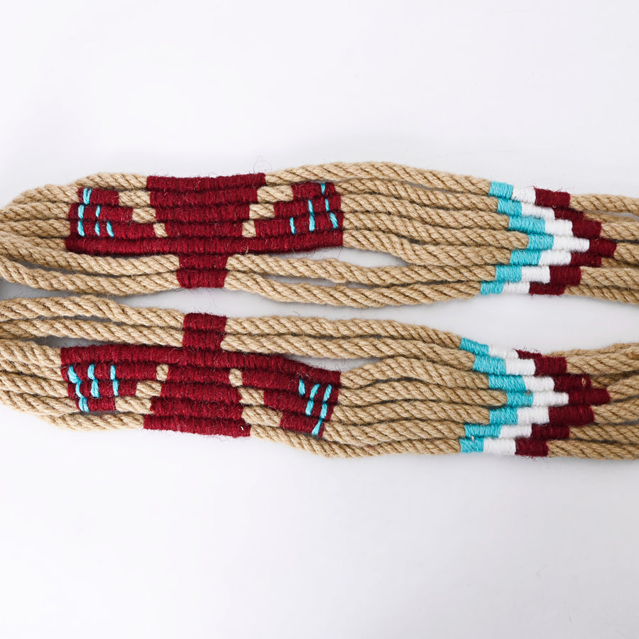 American Darling ADWSX902 Hand braided Wool strand Crossbody Handle Strap For Bags