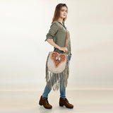 American Darling Hand Tooled Genuine Leather Women Bag Western Handbag Purse