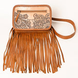 American Darling ADBG1247 Hand Tooled Genuine Leather Women Bag Western Handbag Purse