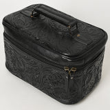 American Darling Hand Tooled Leather Jewelry Case | Western Travel Bag - Uhorse