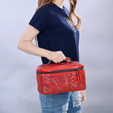 American Darling ADBG1251B Hand Tooled Genuine Leather Women Bag Western Handbag Purse