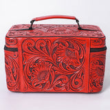 American Darling Jewelry Case Hand Tooled Genuine Leather Women Bag Western Handbag Purse