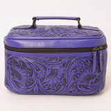 American Darling Jewelry Case Hand Tooled Genuine Leather Women Bag Western Handbag Purse