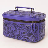 American Darling Jewelry Case Hand Tooled Genuine Leather Women Bag Western Handbag Purse