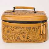 American Darling Jewelry Case Hand Tooled Genuine Leather Women Bag Western Handbag Purse