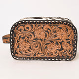 American Darling ADBG1255 Hand Tooled Hair-On Genuine Leather Women Bag Western Handbag Purse