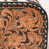 American Darling ADBG1255 Hand Tooled Hair-On Genuine Leather Women Bag Western Handbag Purse