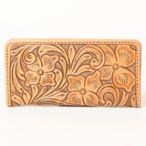 American Darling Wallet Hand Tooled Genuine Leather Women Bag Western Handbag Purse