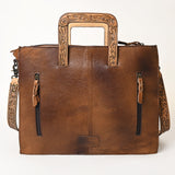 ADBG1276A American Darling Hand Tooled Genuine Leather Women Bag Western Handbag Purse